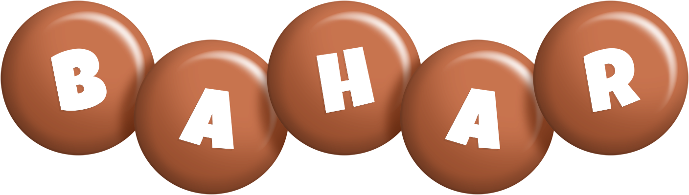 Bahar candy-brown logo