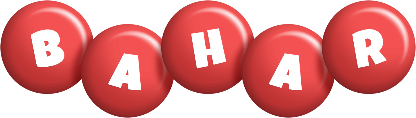Bahar candy-red logo