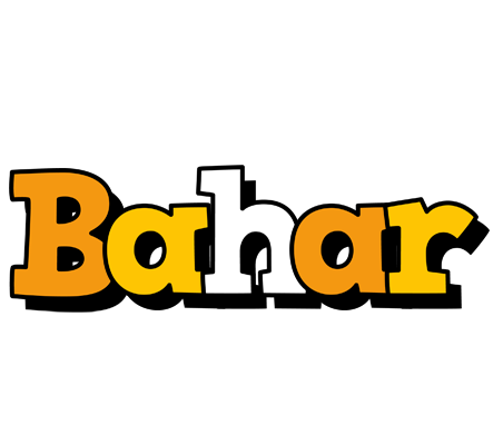 Bahar cartoon logo