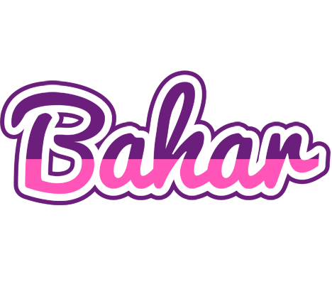 Bahar cheerful logo