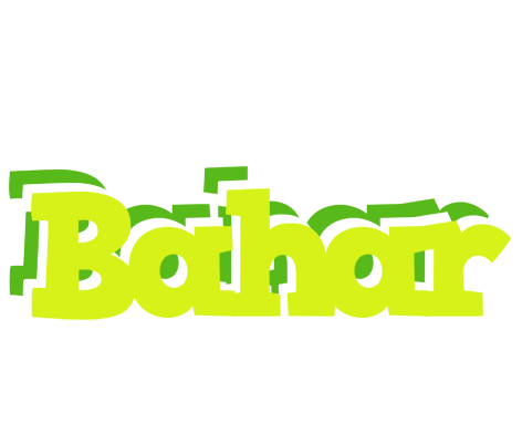 Bahar citrus logo