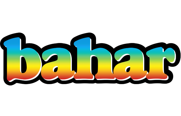 Bahar color logo
