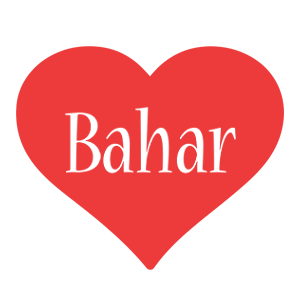 Bahar love logo