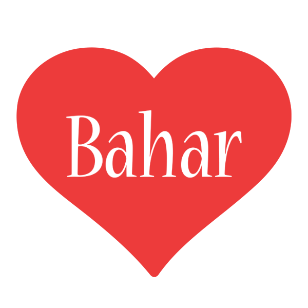 Bahar love logo