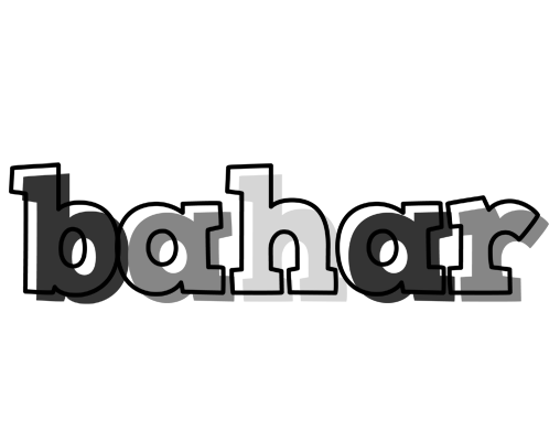 Bahar night logo