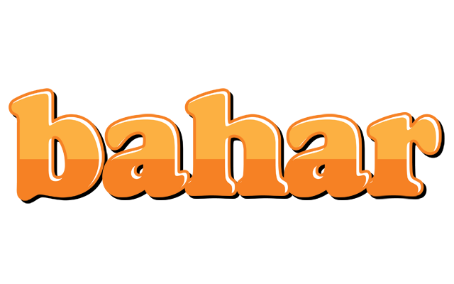 Bahar orange logo
