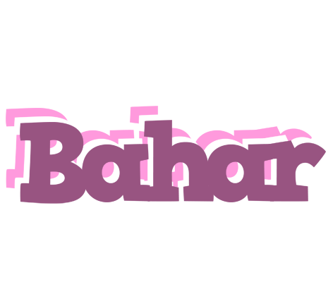 Bahar relaxing logo
