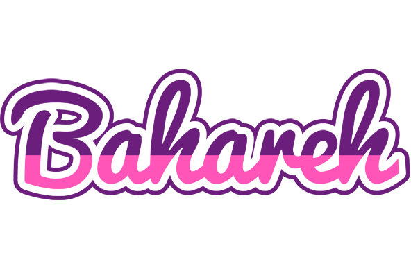 Bahareh cheerful logo