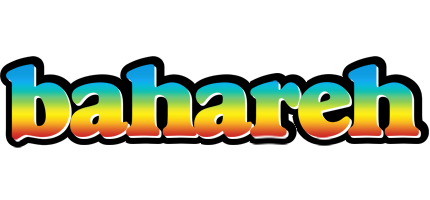 Bahareh color logo