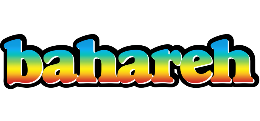 Bahareh color logo