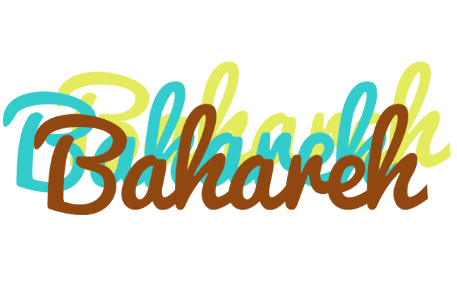 Bahareh cupcake logo
