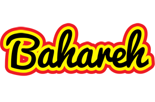 Bahareh flaming logo