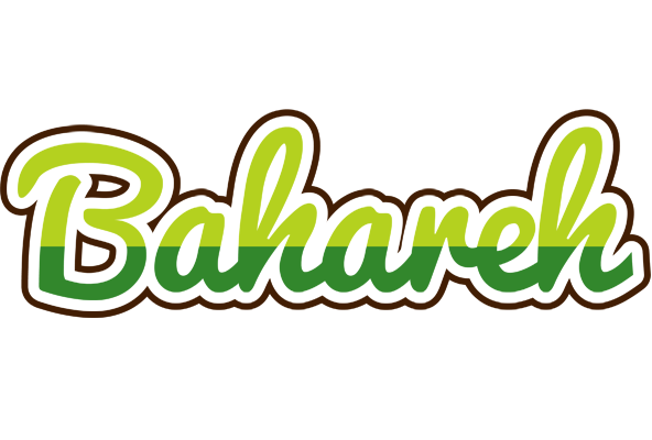 Bahareh golfing logo