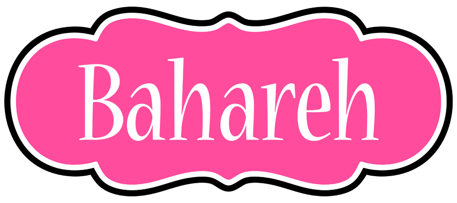 Bahareh invitation logo