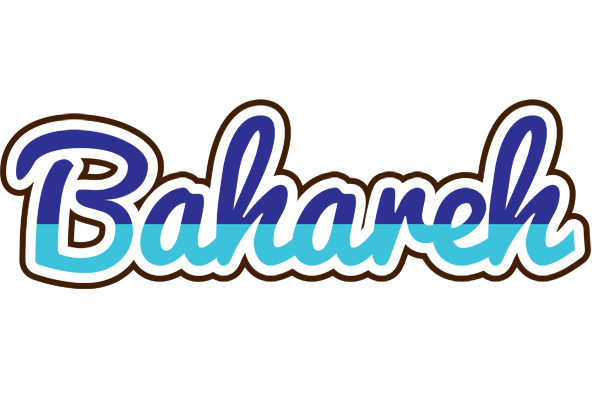 Bahareh raining logo