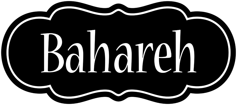 Bahareh welcome logo