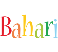 Bahari birthday logo