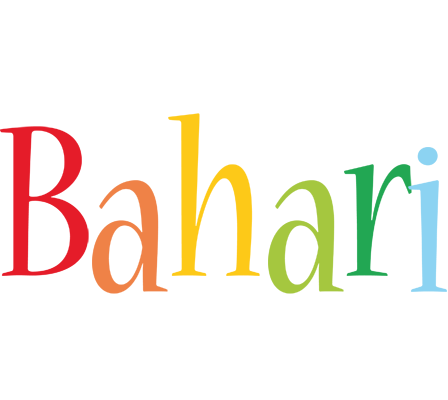 Bahari birthday logo