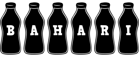 Bahari bottle logo