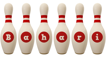 Bahari bowling-pin logo