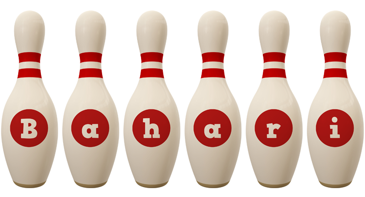 Bahari bowling-pin logo
