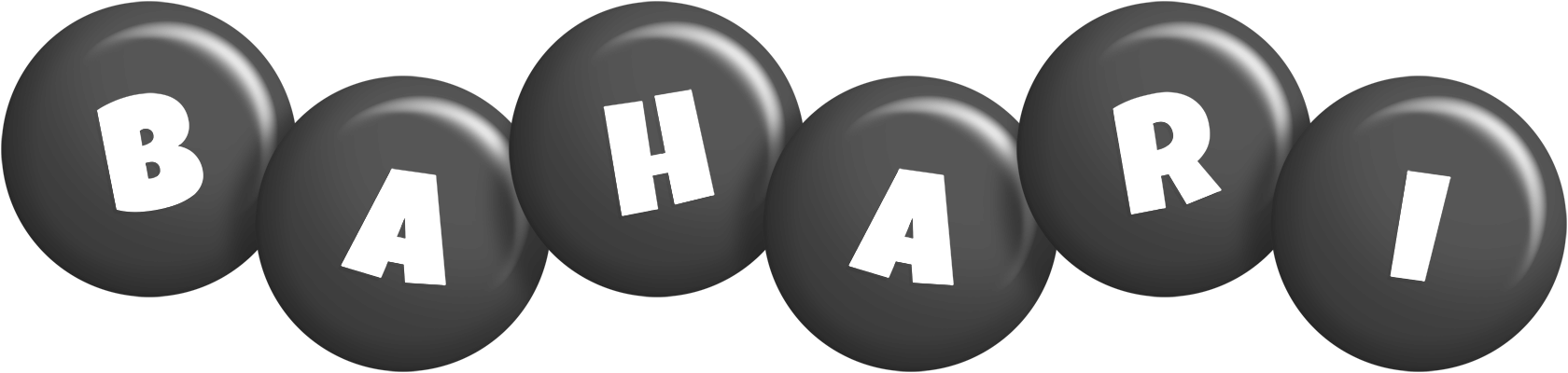 Bahari candy-black logo
