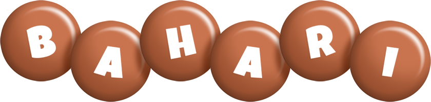 Bahari candy-brown logo