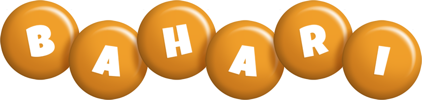 Bahari candy-orange logo