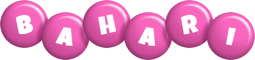 Bahari candy-pink logo