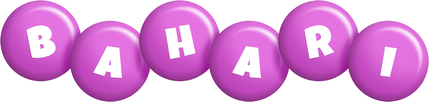 Bahari candy-purple logo