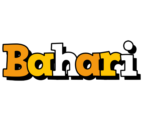 Bahari cartoon logo
