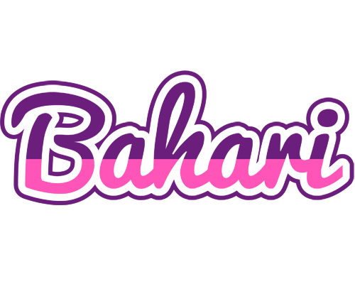 Bahari cheerful logo