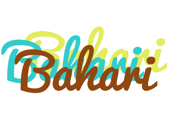 Bahari cupcake logo