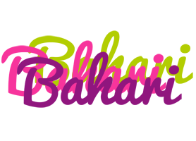 Bahari flowers logo