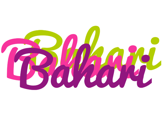 Bahari flowers logo