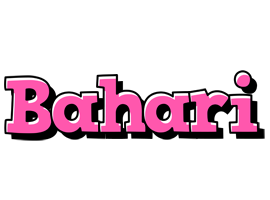 Bahari girlish logo