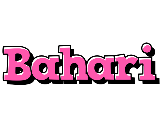Bahari girlish logo