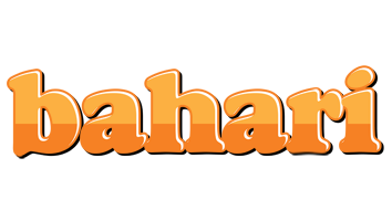 Bahari orange logo