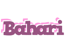 Bahari relaxing logo