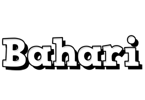 Bahari snowing logo