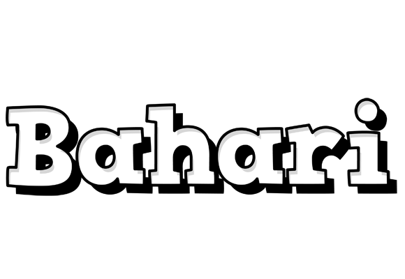 Bahari snowing logo