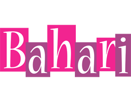 Bahari whine logo