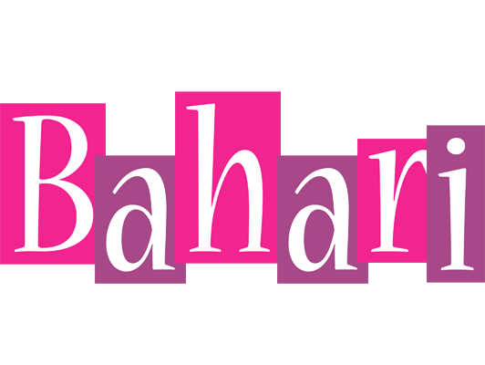 Bahari whine logo