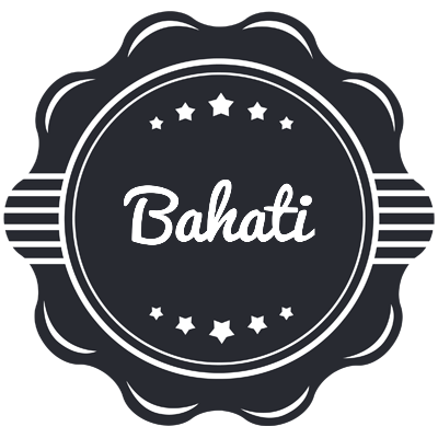 Bahati badge logo