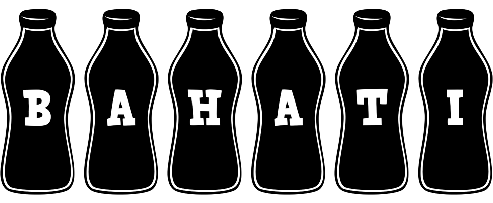 Bahati bottle logo