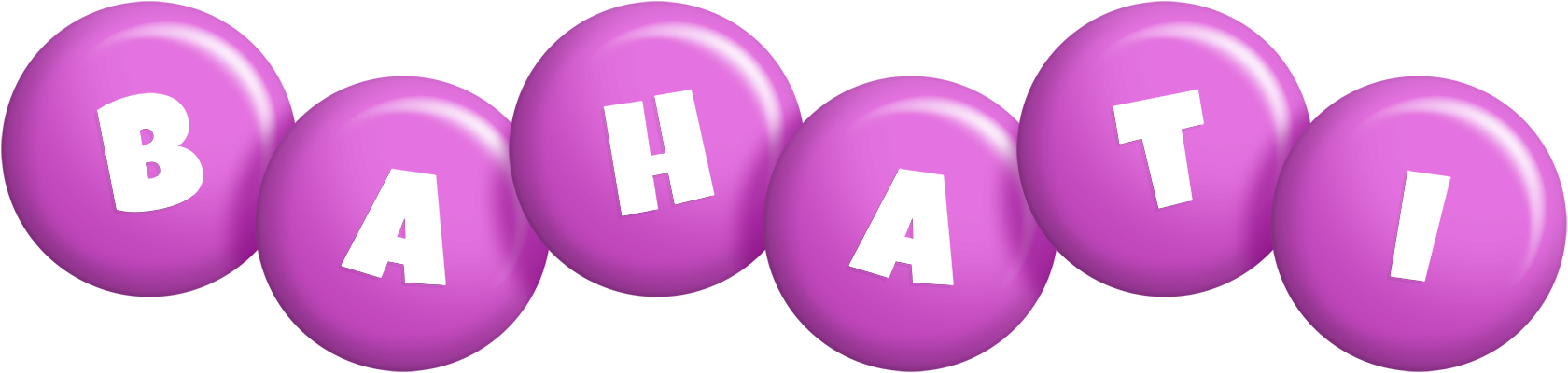 Bahati candy-purple logo
