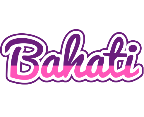 Bahati cheerful logo