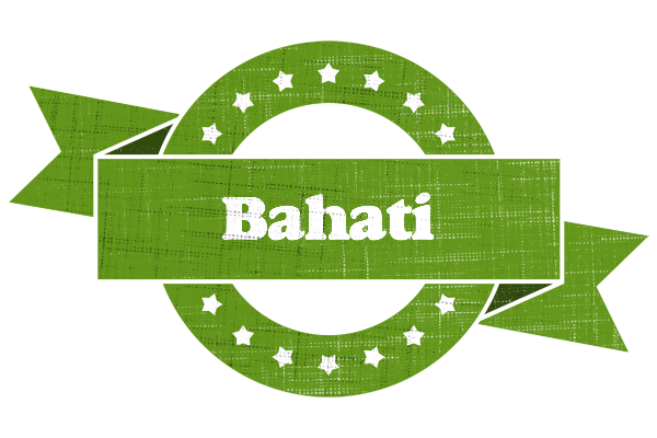 Bahati natural logo