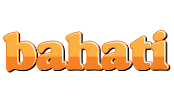 Bahati orange logo