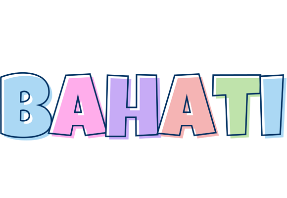 Bahati pastel logo